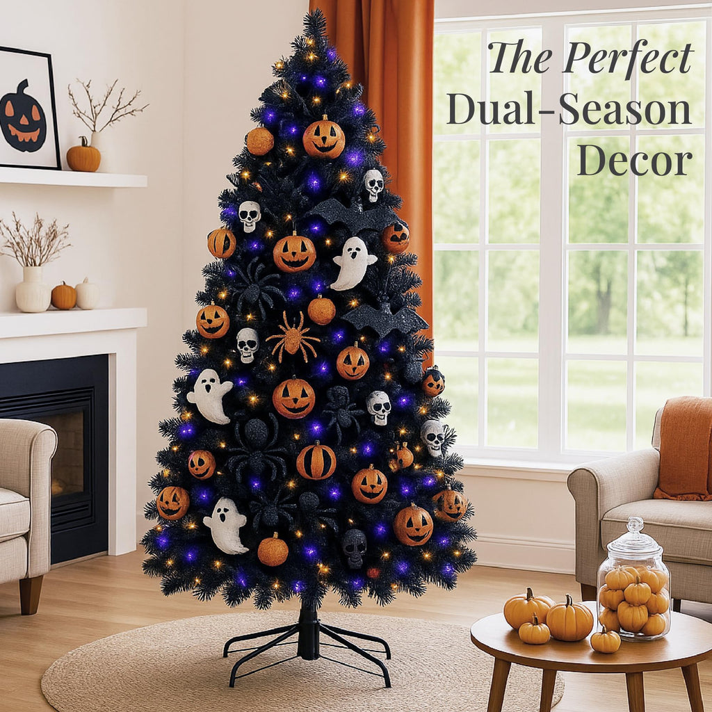Best Choice Products Artificial Christmas Tree, 6ft Premium Unlit Hinged Design, Dense Branches Realistic Holiday Décor w/Easy Assembly, Base