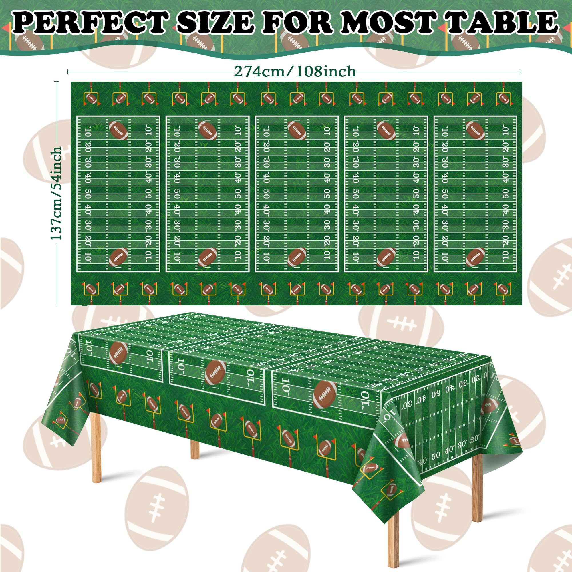 OHOME St Patricks Day Decorations - 2 PCS Shamrock Tablecloth | St Patricks Day Party Favors Supplies Decor Indoor Outdoor - St Patrick's Day Table Runner Covers Backdrop Banner for Home Kitchen