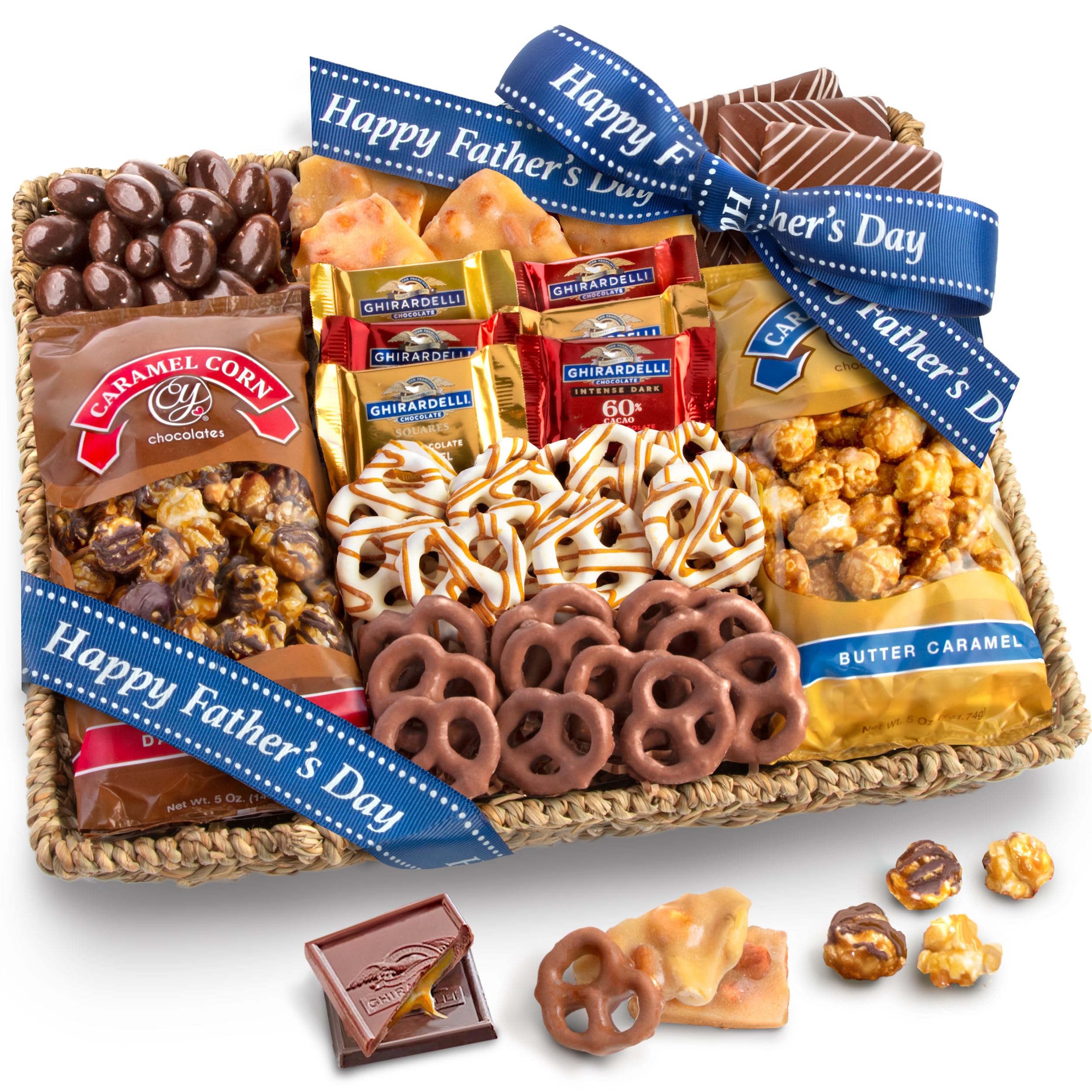 A Gift Inside Chocolate, Caramel and Crunch Grand Gift Basket