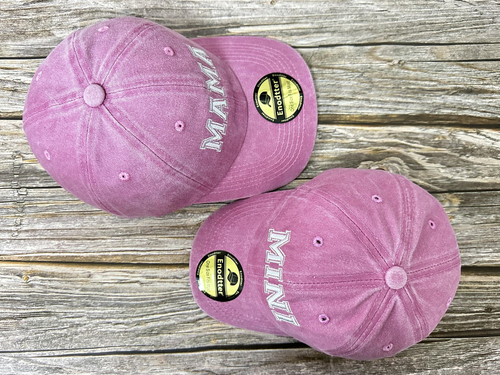 Embroidered Hats for Uncle Auntie Grandpa Grandma Mama Mini