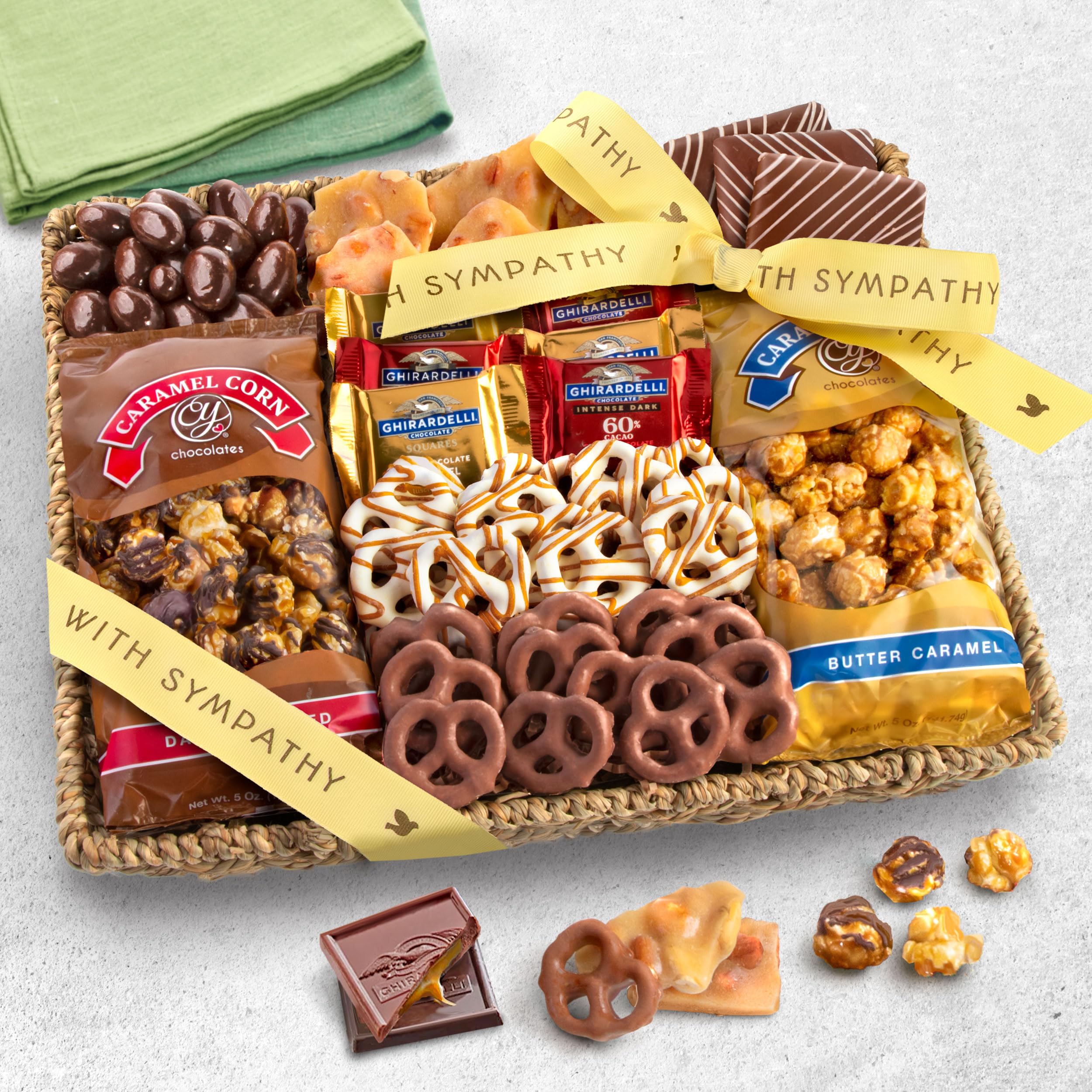 A Gift Inside Chocolate, Caramel and Crunch Grand Gift Basket