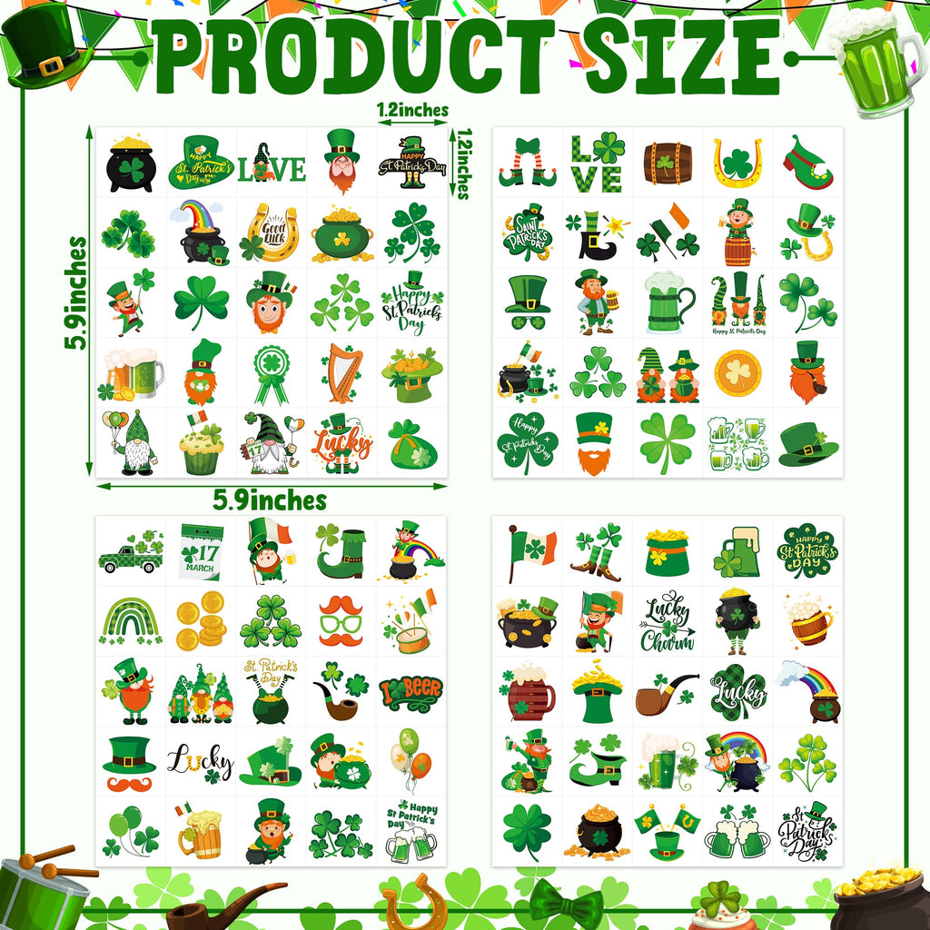 150 PCS Easter Tattoos, 6 Sheets Spring Basket Stuffers Fake Tattoos with Bunny Egg, Cute Individually Stickers for Easter Basket Filler Party Favors Accessories