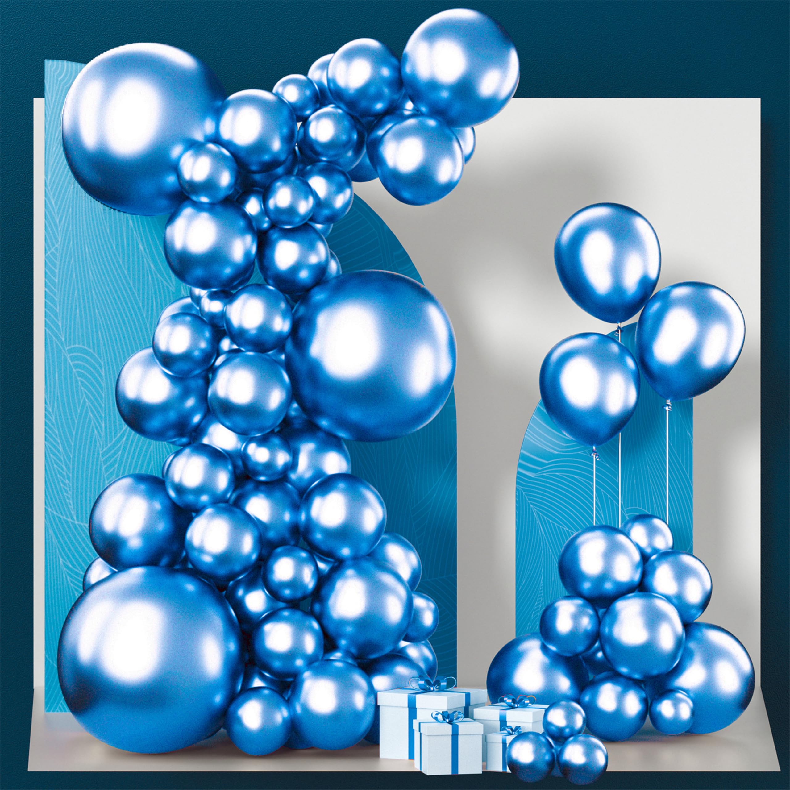 PartyWoo Gold Balloons 100pcs 12 Inch Gold Latex Helium Balloons for Birthday Wedding Anniversary Baby Shower Graduation Bachelorette Retirement Engagement Tea Casino Disco Party Decorations Gold-G101