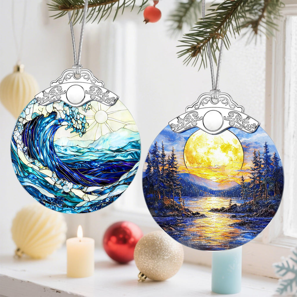 Christmas Ornaments, Christmas Tree Decorations, Keepsake Ornaments, Holiday Decor, Holiday & Xmas Gifts. Gifts for Plant Lovers & Nature Lovers - Nature Goddess-Theme