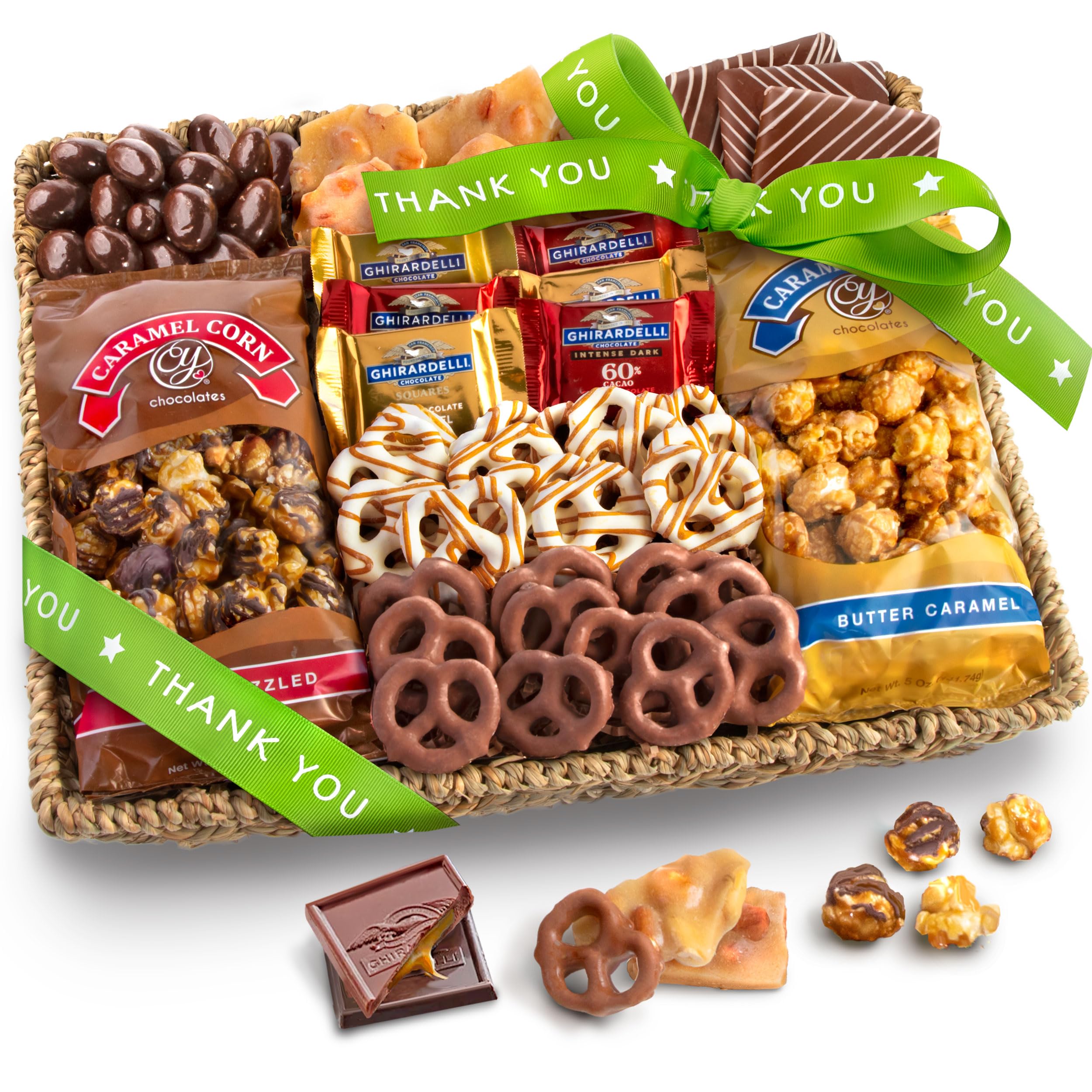 A Gift Inside Chocolate, Caramel and Crunch Grand Gift Basket