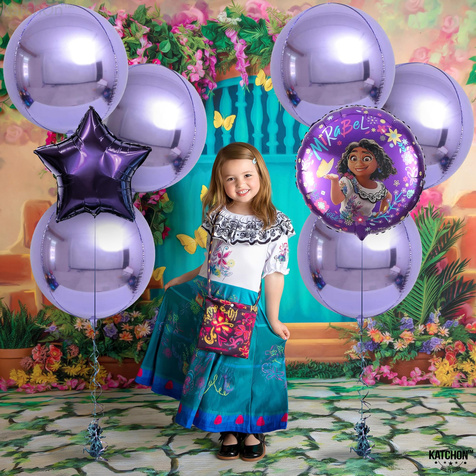 KatchOn, Big Silver Disco Ball Balloons - 22 Inch, Pack of 6 | Disco Party Decorations, 4D Sphere Disco Balloons for 70s Theme Party Decor, Bachelorette Party Decorations | Graduation Decorations 2026