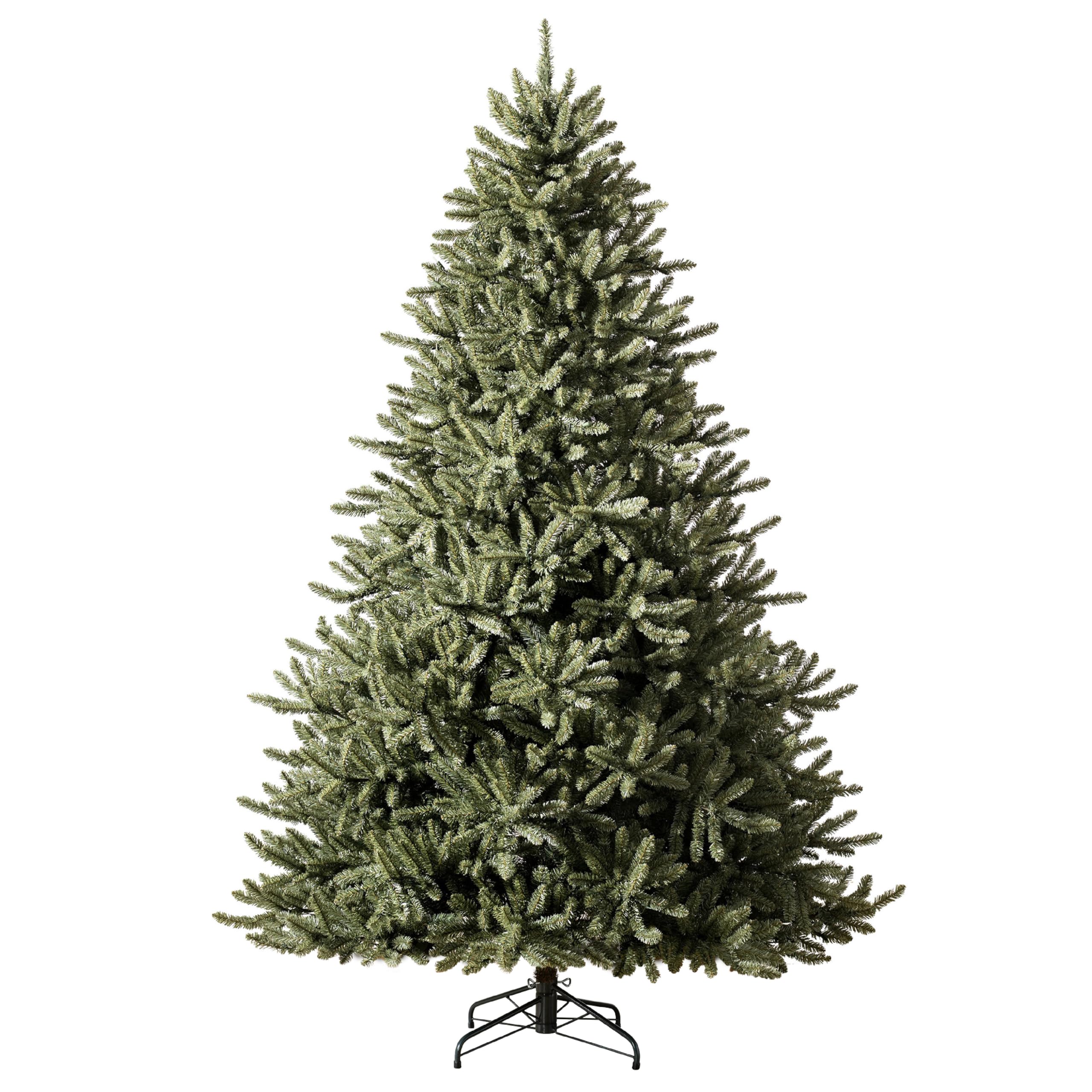 Balsam Hill 7.5ft Pre-Lit Classic Blue Spruce - Artificial Christmas Tree with 2,960+ Tips, 1,000 Clear LED Lights, Easy Plug Technology & Premium Stand for Indoor Holiday Decorating