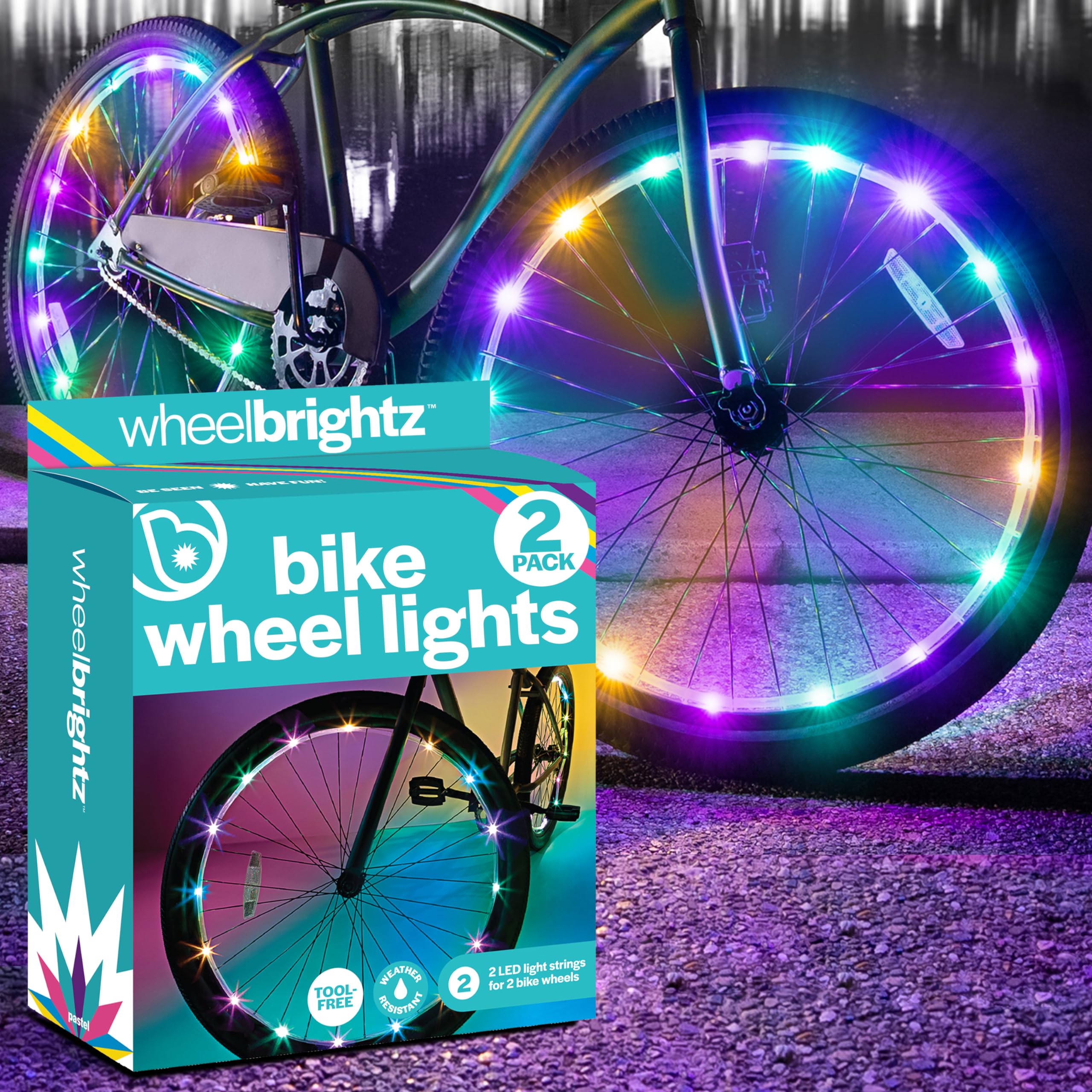 Brightz Bike Wheel Lights (2-Pack