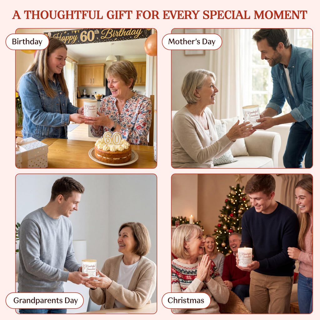 TEEZWONDER Mothers Day Gifts for Mom from Daughter Son - Favorite Child Vanilla Lavender Candle 10 oz - Dad Mom Birthday Gifts, Funny Gift for Grandma Grandpa, Scented Candles for Men Women
