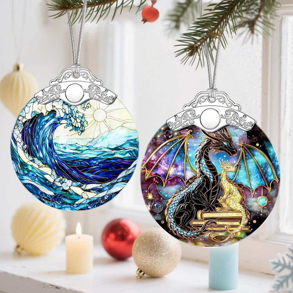 Christmas Ornaments, Christmas Tree Decorations, Keepsake Ornaments, Holiday Decor, Holiday & Xmas Gifts. Gifts for Plant Lovers & Nature Lovers - Nature Goddess-Theme