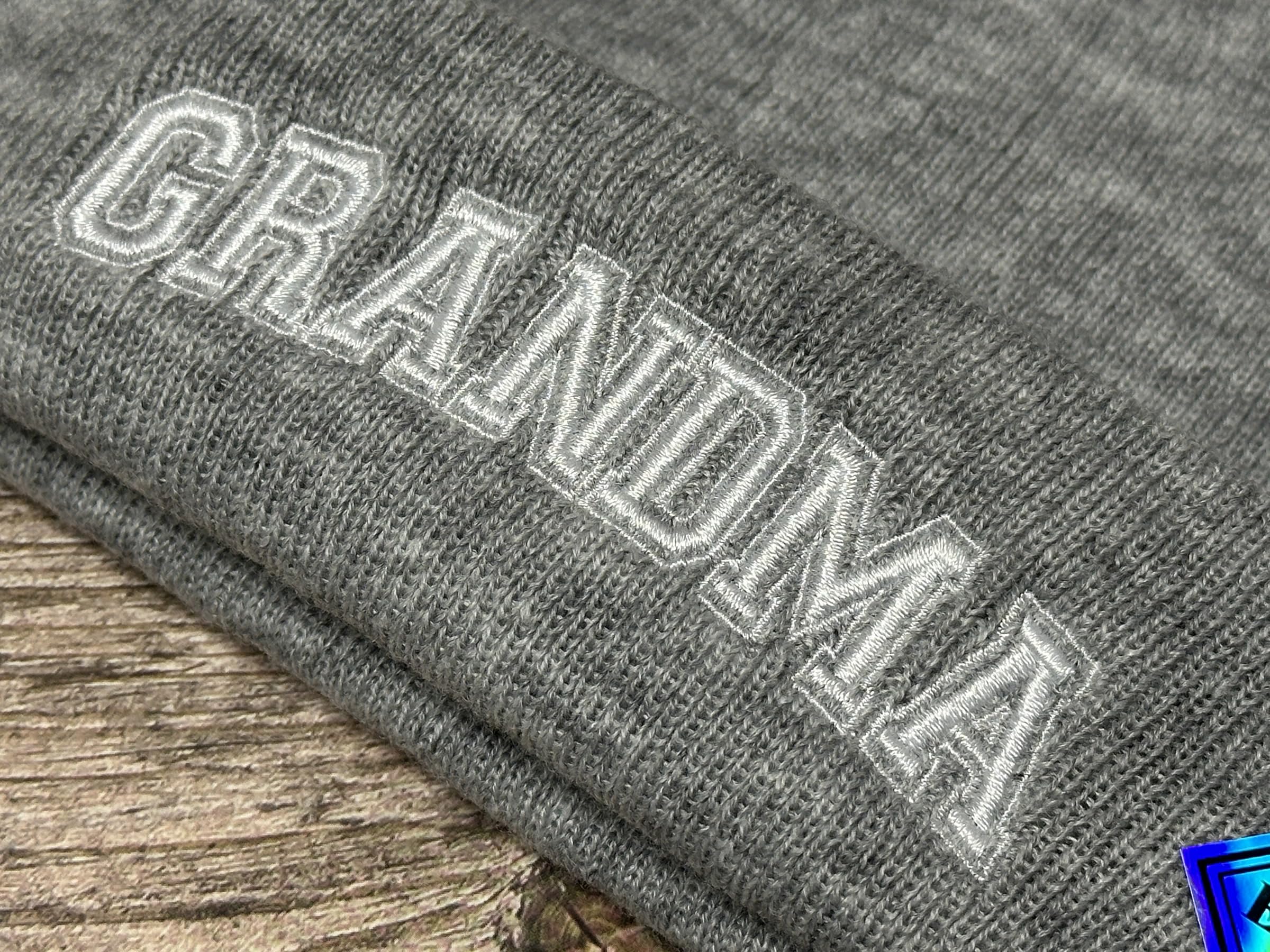 Mr Mrs Grandpa Grandma Dad Mom Hubby Wifey Beanie Hats