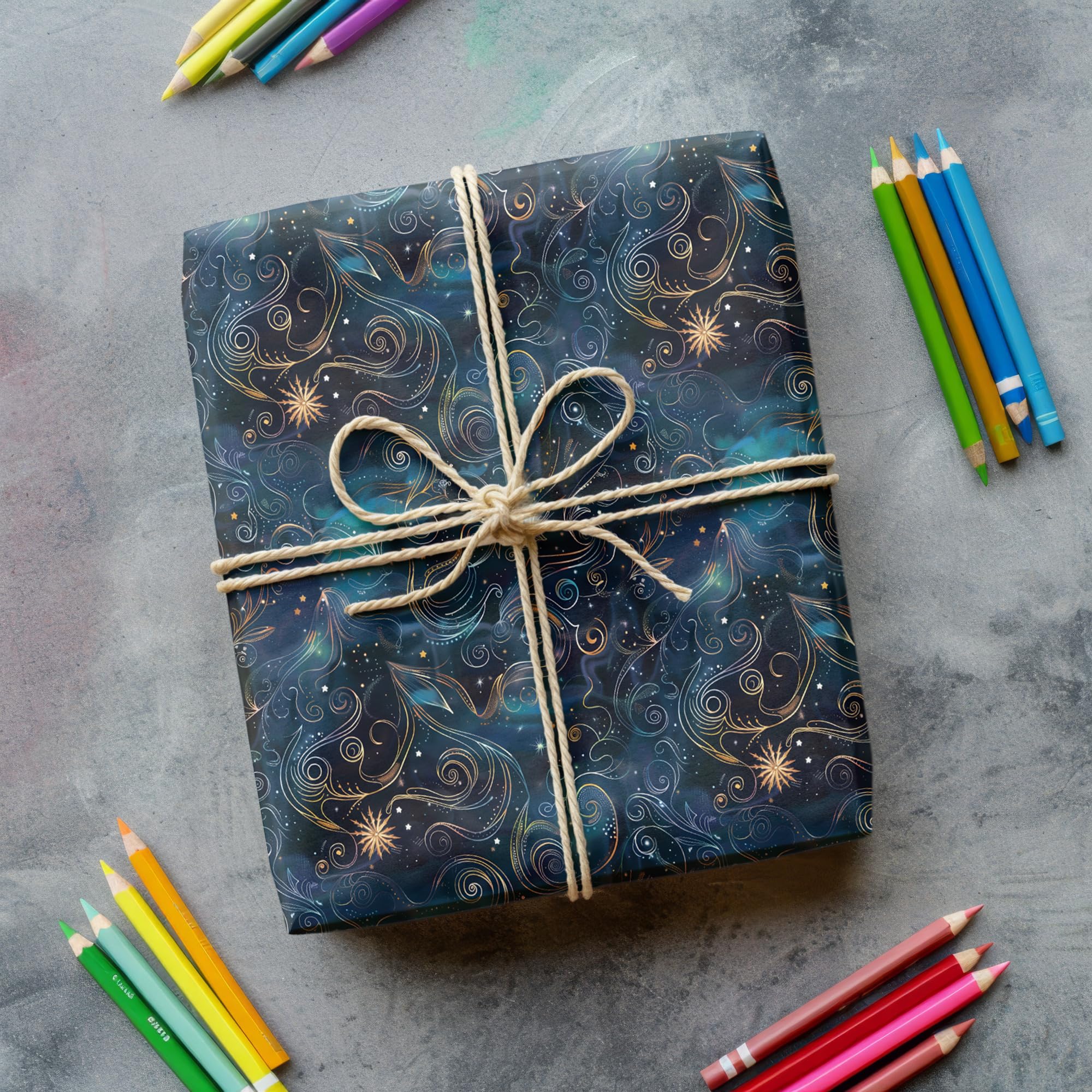 RiukRaiu Dinosaur Wrapping Paper for Boys Girls Kids - Funny T-Rex Gift Wrap for Birthday, Party, Baby Shower - 8 Sheets Folded Flat, 20x29 Inches, Easy To Store