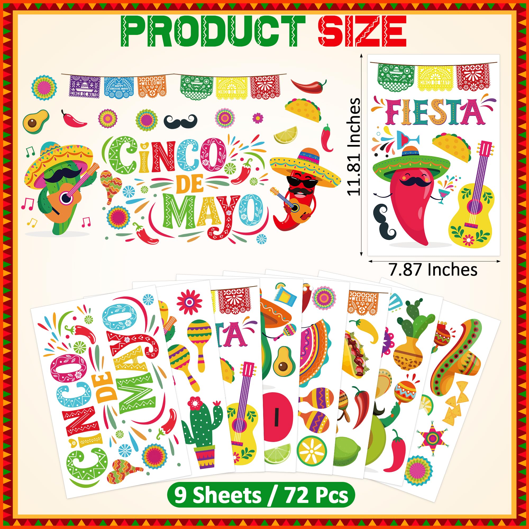 186PCS Christmas Decor, Christmas Window Clings, 9 Sheets Snowflake Window Stickers Decals with Santa Claus Snowman Reindeer, PVC Xmas Decorations Clings for Holiday Party Decorations Accessories