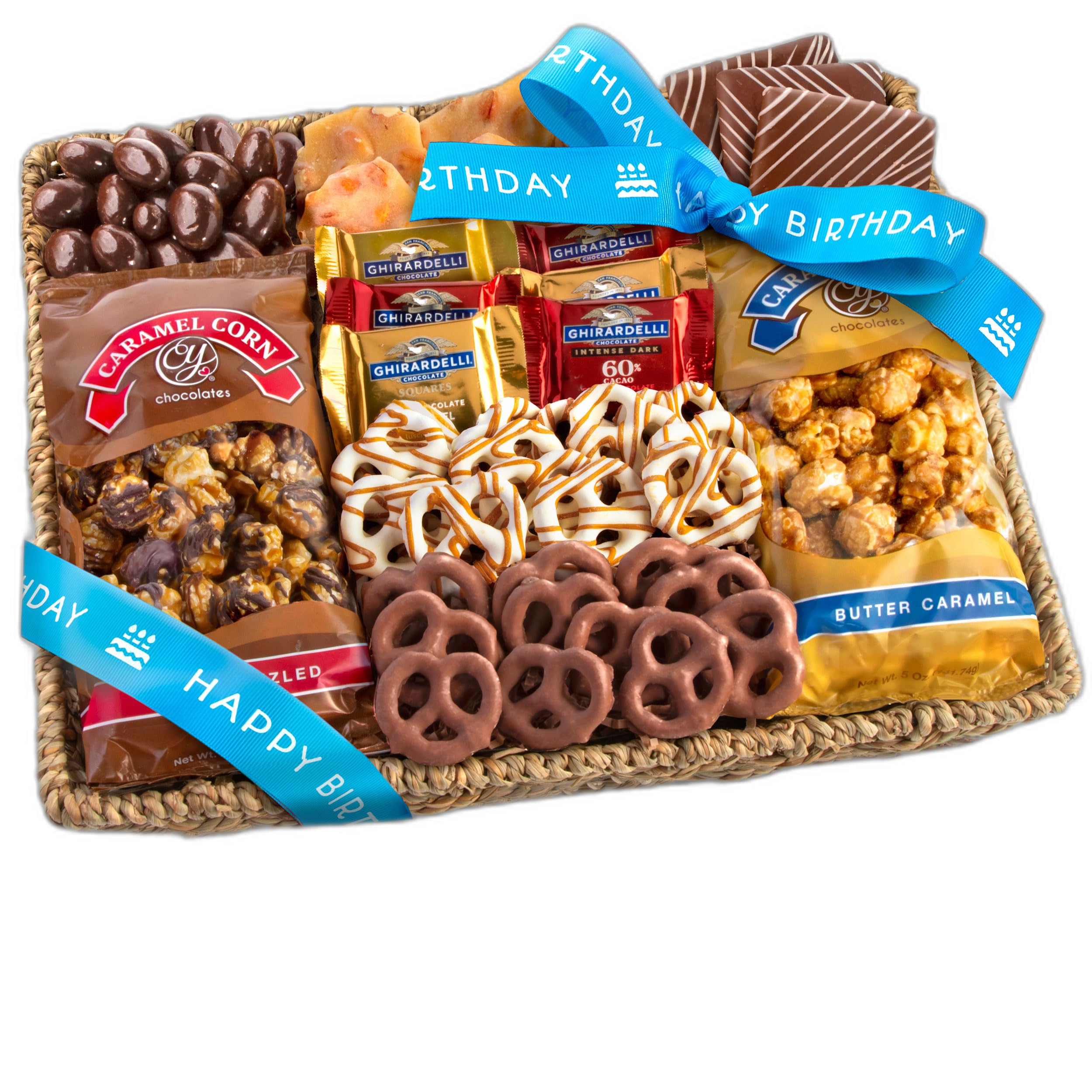 A Gift Inside Chocolate, Caramel and Crunch Grand Gift Basket