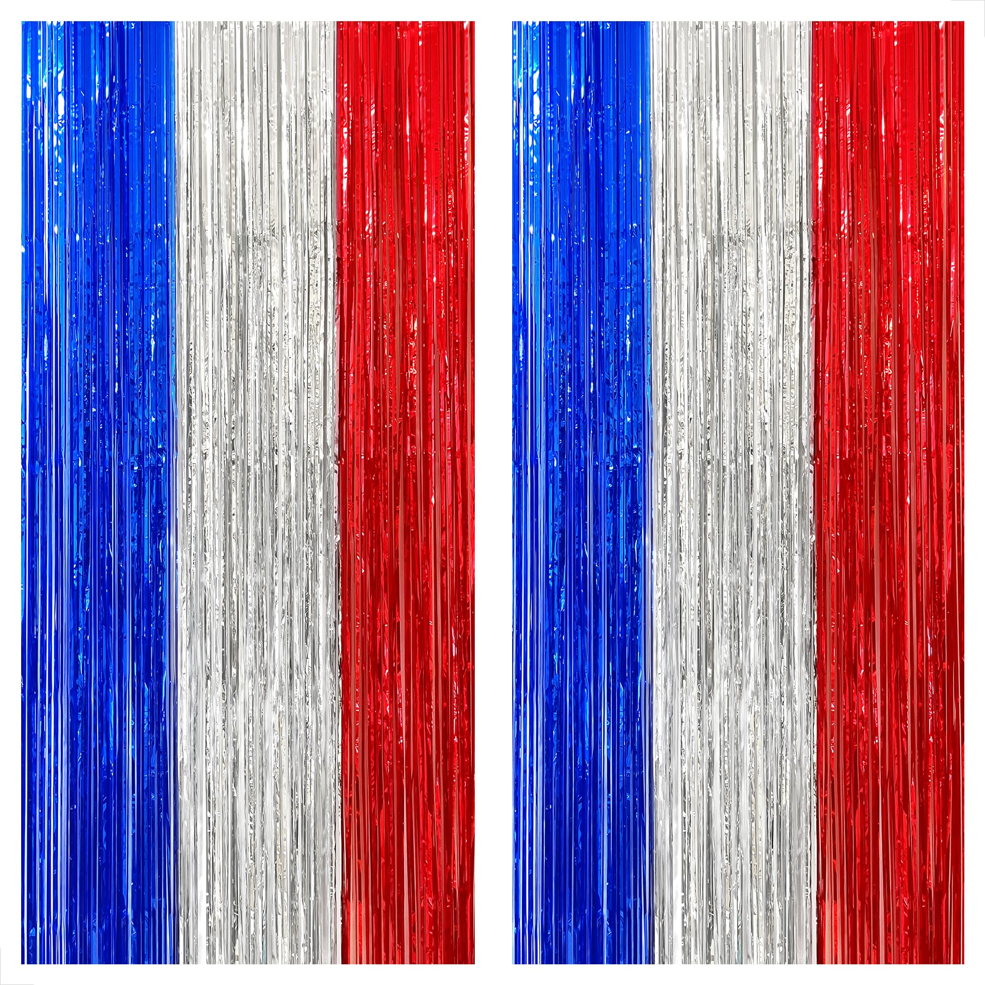 KatchOn, XtraLarge Gold Streamers Backdrop - 3.2x8 Feet, 2 Pcs | Gold Fringe Backdrop Curtain for Ramadan Decorations for Home, Casino, 50th Birthday Decoration | Graduation Decorations 2026