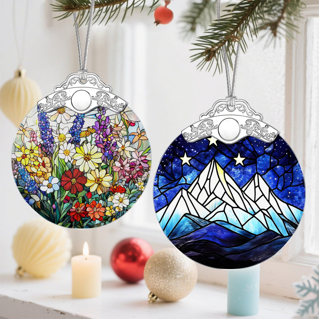 Christmas Ornaments, Christmas Tree Decorations, Keepsake Ornaments, Holiday Decor, Holiday & Xmas Gifts. Gifts for Plant Lovers & Nature Lovers - Nature Goddess-Theme
