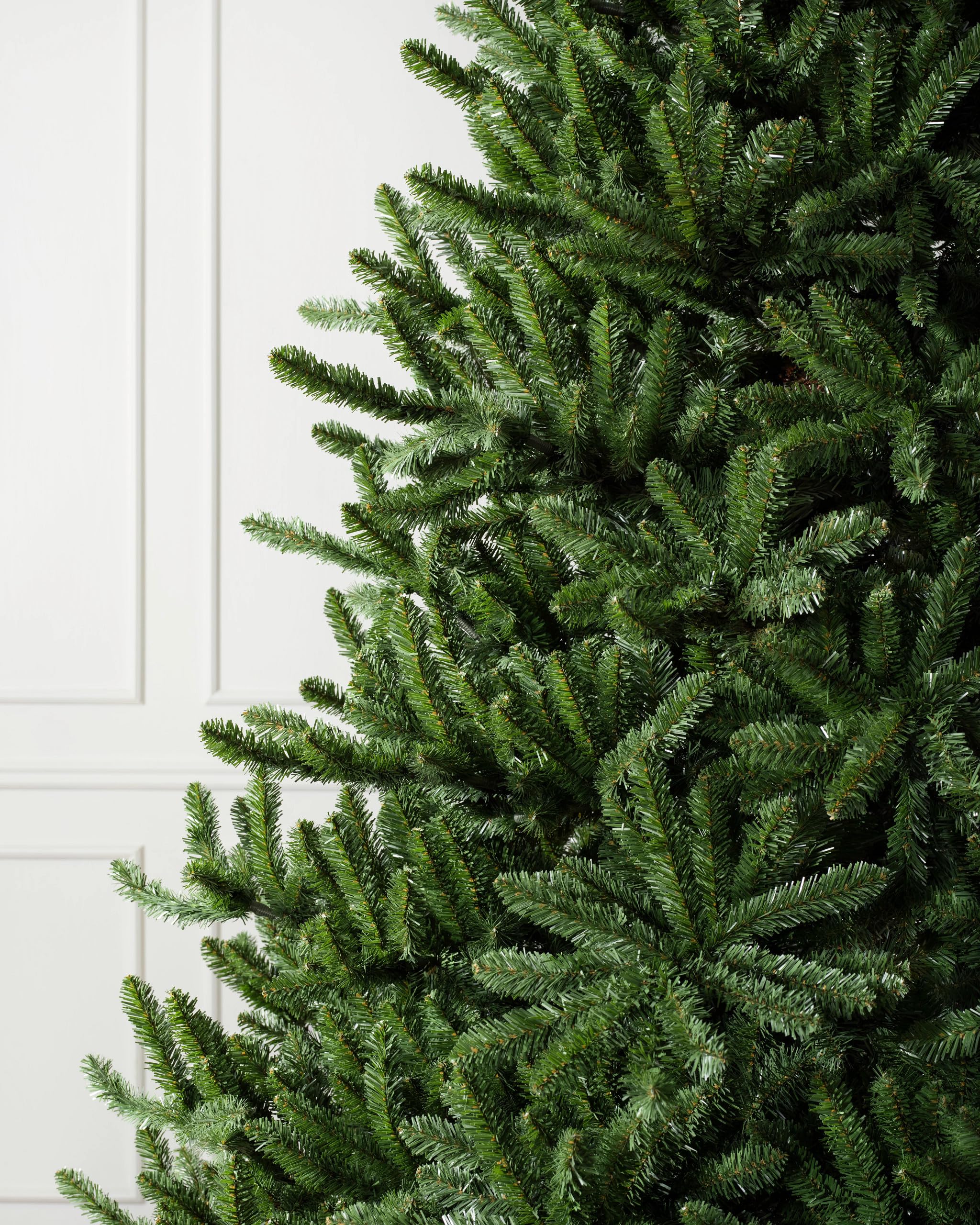 Balsam Hill 7.5ft Pre-Lit Classic Blue Spruce - Artificial Christmas Tree with 2,960+ Tips, 1,000 Clear LED Lights, Easy Plug Technology & Premium Stand for Indoor Holiday Decorating